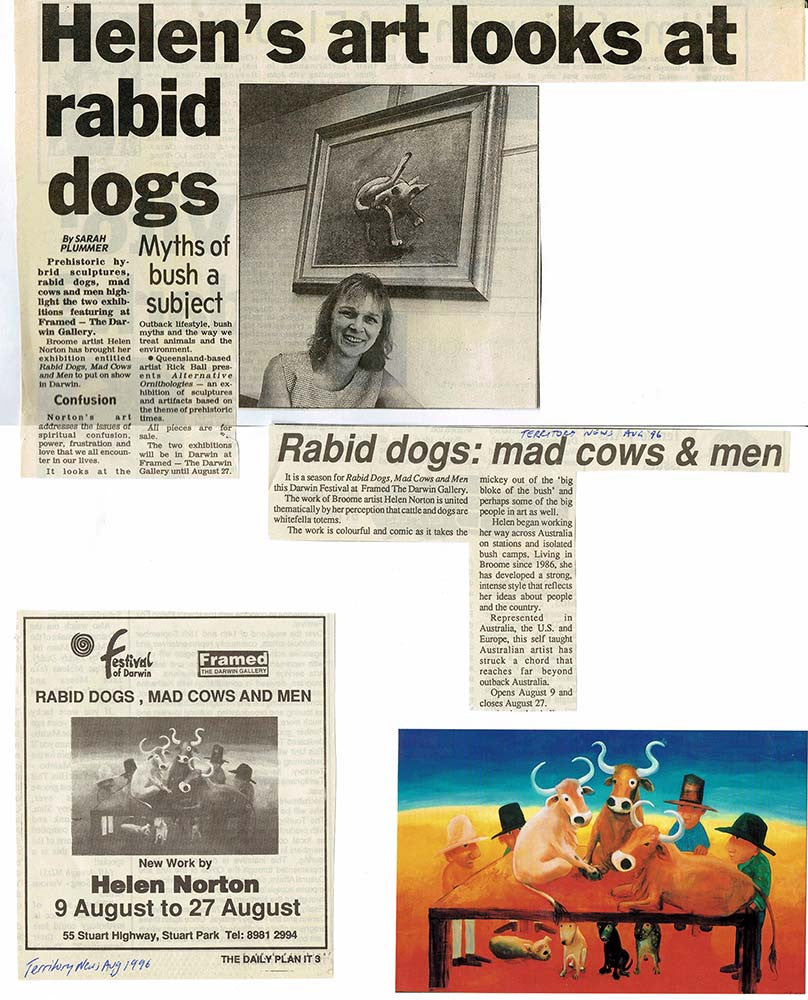 1996 Rabid Dogs - Sarah Plummer - Territory News