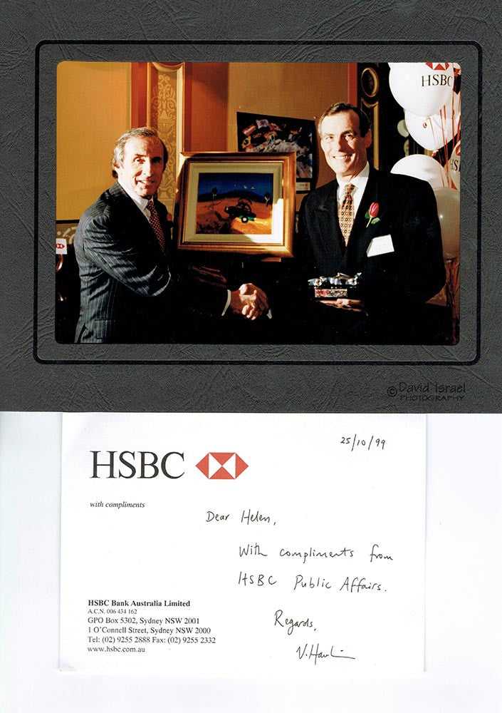 1999 HSBC and Jackie Stewart Commission