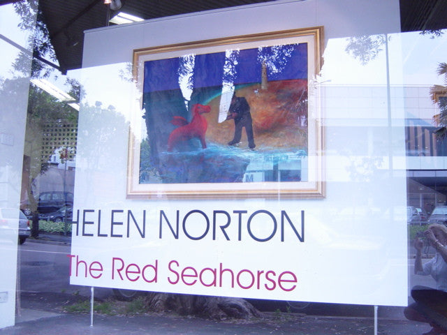 2003 The Red Seahorse - Commerford Gallery Sydney
