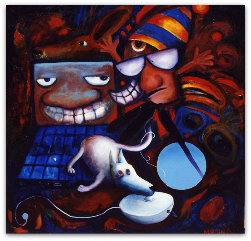 Chat Room - Helen Norton Art