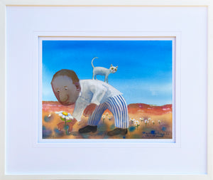 For the First Time in His Life He Paused