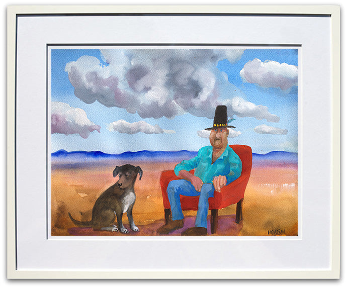 Station Boss and Dog