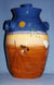 1993 Black Tracks Rescue Glazed Clay Urn