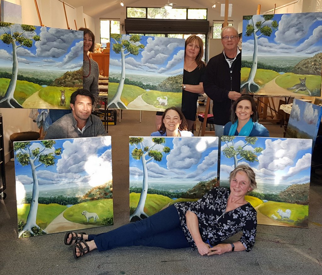 First Oil Painting Workshp