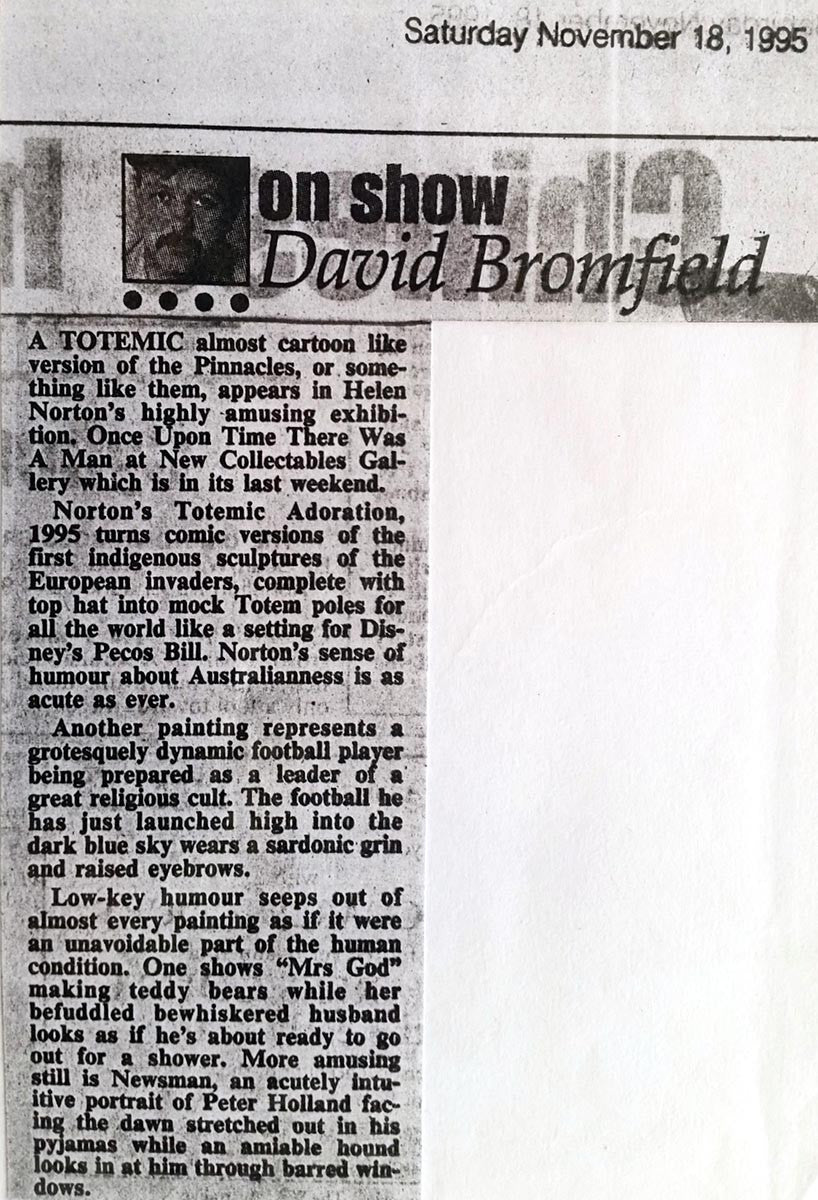 1995 David Bromley Review - The West Australian