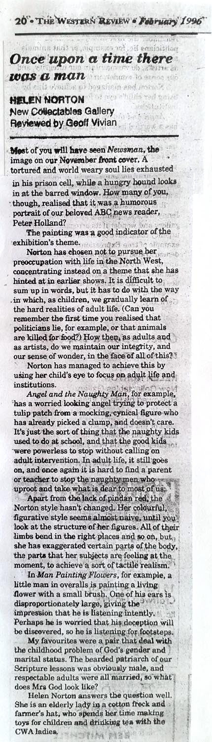 1995 Geoff Vivian - Review - The West Australian