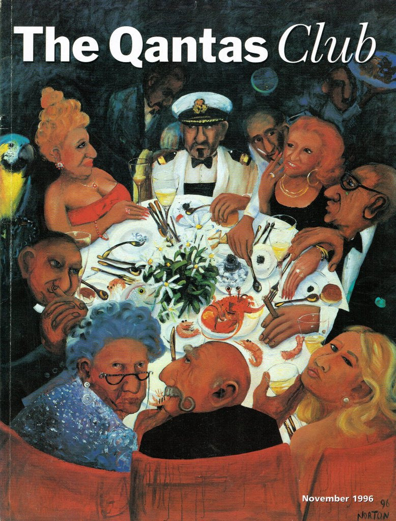 1996 Qantas Club Front Cover