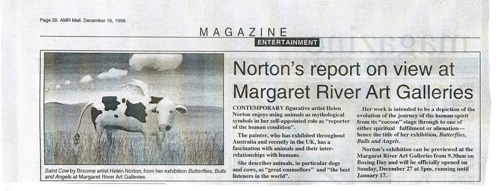 1998 Norton's Report on View at Margaret River Galleries - AMR Mail Magazine