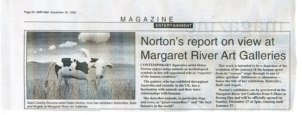 1998 Norton's Report on View at Margaret River Galleries - AMR Mail Magazine