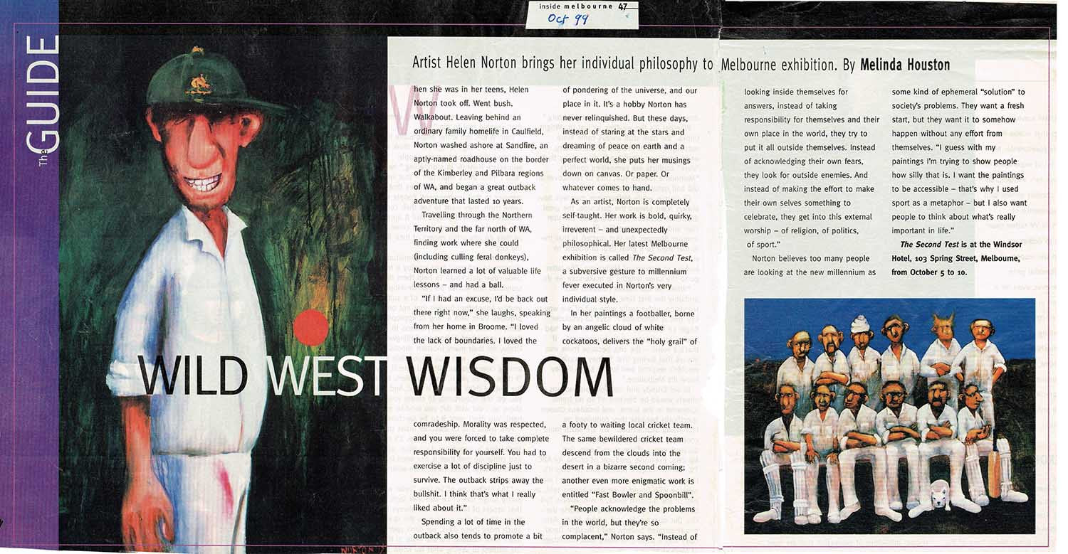 1999 - Inside Melbourne - Wild West Wisdom