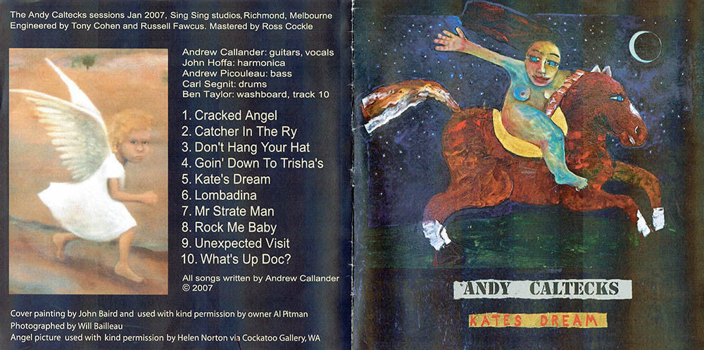 2007 Andy Calteks CD Cover - Kates Dream