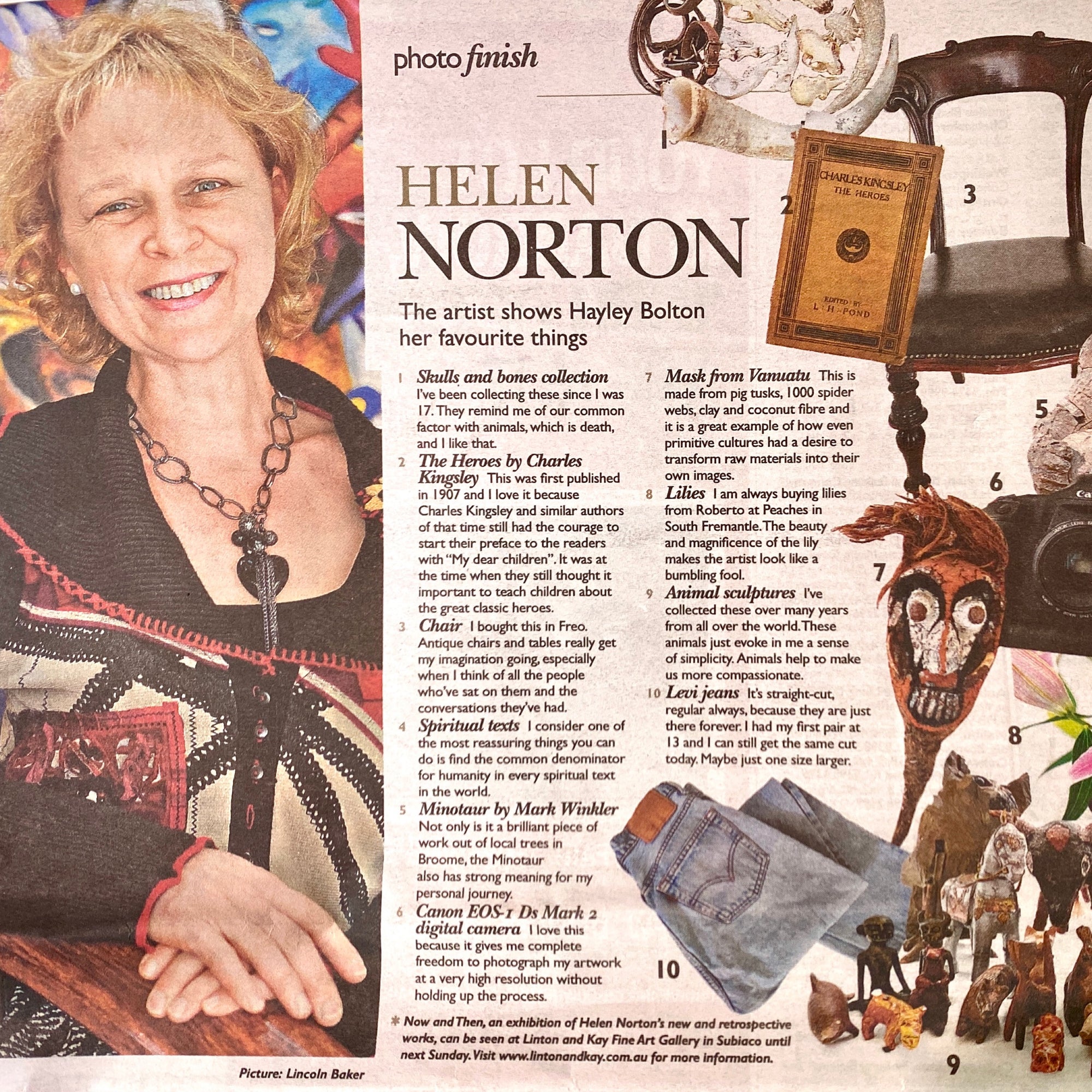 Sunday Times - HOME - Ten of Helen Norton's Favourite Things