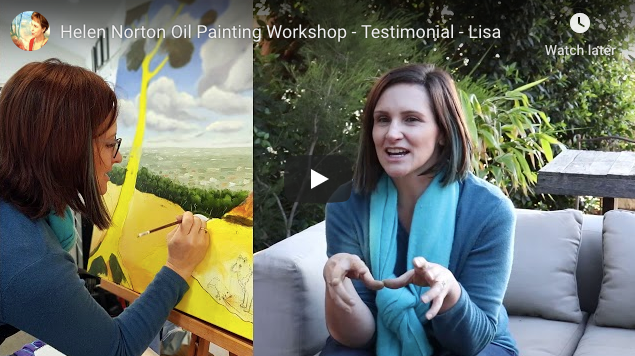 Lisa Testimonial After Oil Painting Workshop
