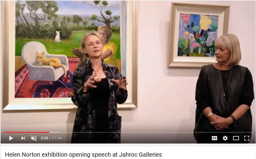 2017 Helen Speaks at Jahroc Gallery