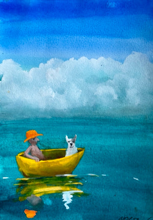 30 Day Watercolor Challange Paintings (COMING SOON) - 45 small watercolours