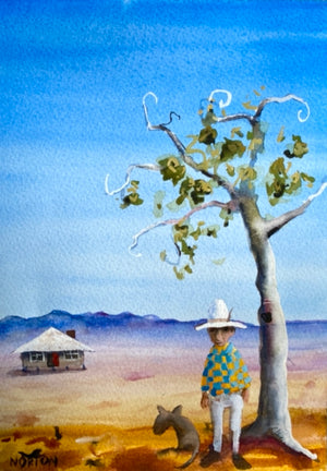 30 Day Watercolor Challange Paintings (COMING SOON) - 45 small watercolours