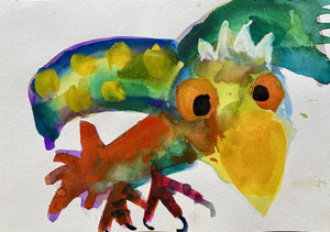 30 Day Watercolor Challange Paintings (COMING SOON) - 45 small watercolours