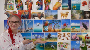 30 Day Watercolor Challange Paintings (COMING SOON) - 45 small watercolours