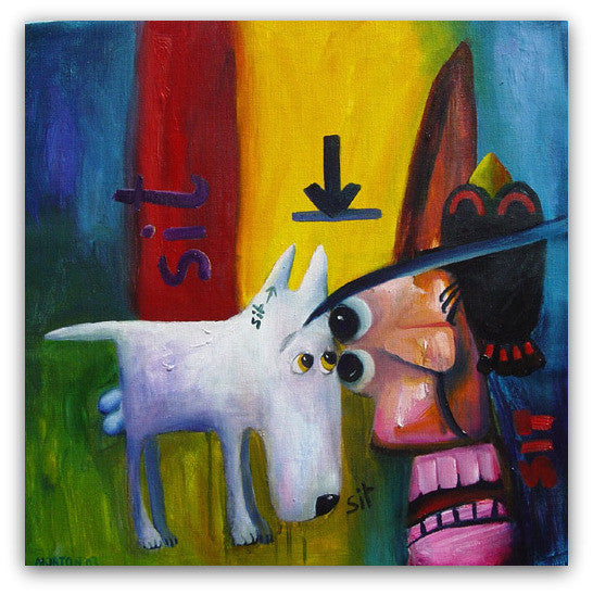 Sit - Helen Norton Art