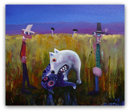 The Blue - Helen Norton Art