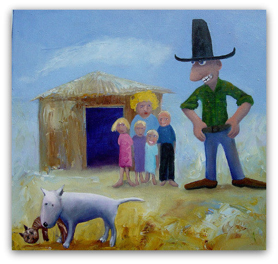 Pre-Occupied - Helen Norton Art