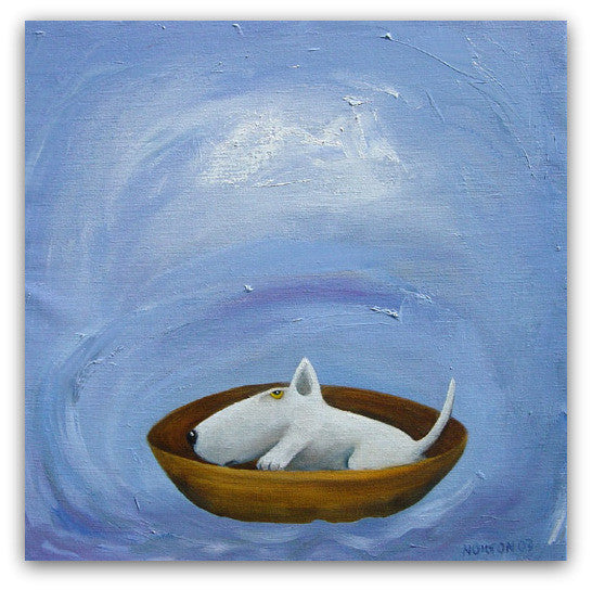 The Lone White Journey - Helen Norton Art