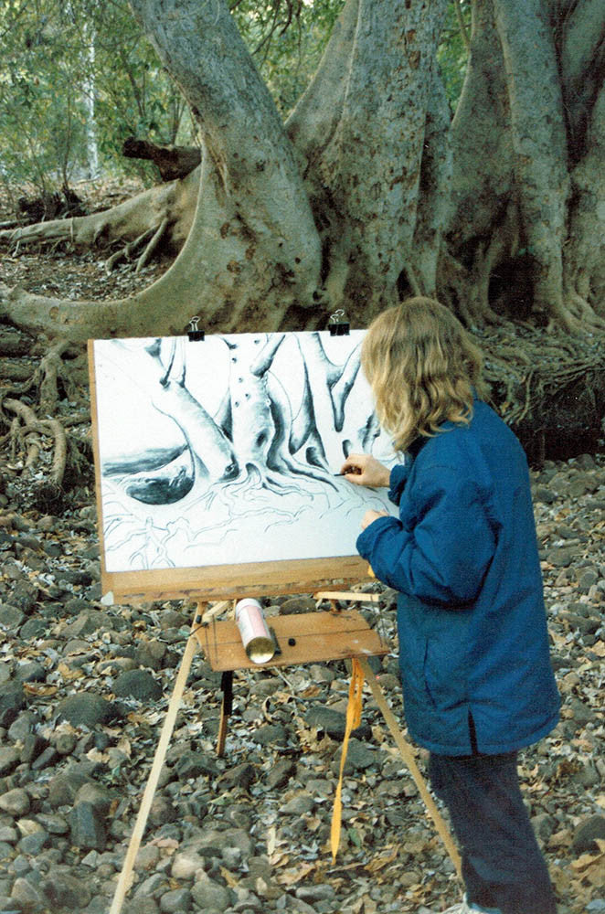 1991 Kimberley Studio (field trip) - Helen Norton Art