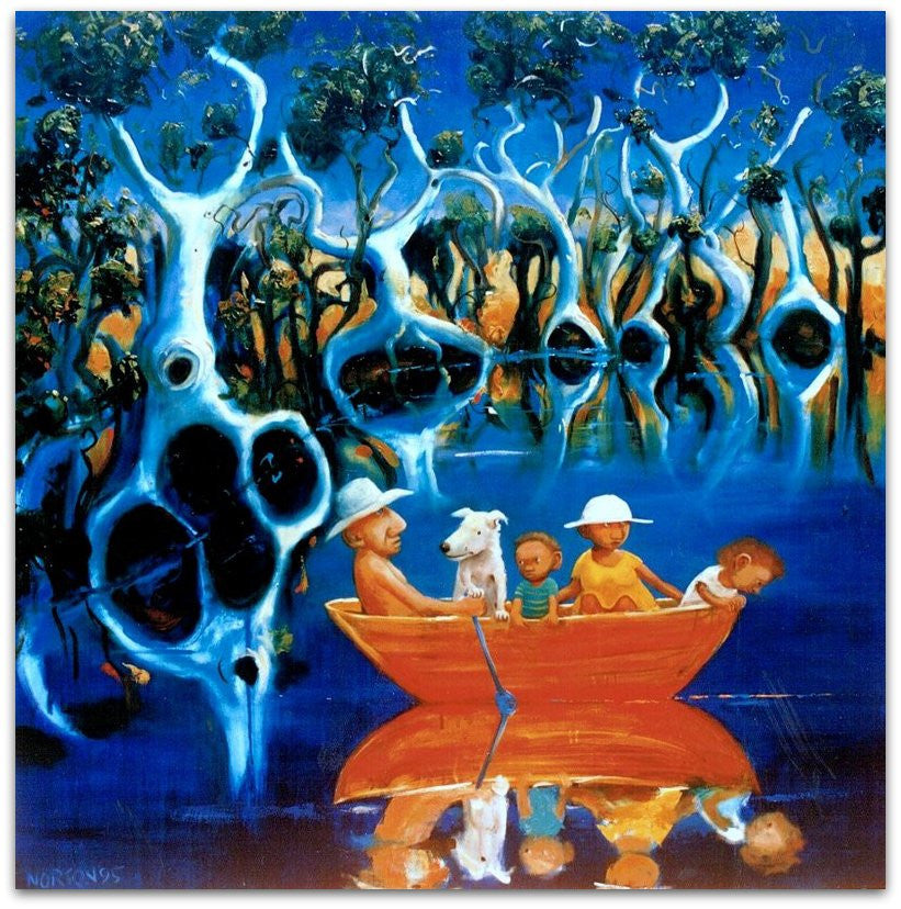 1995 Family In A Boat