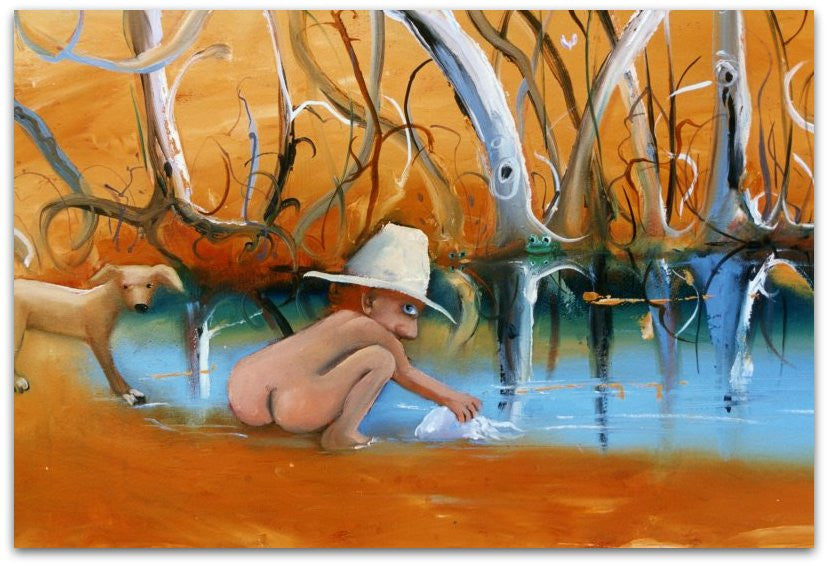 1996 Woman Washing
