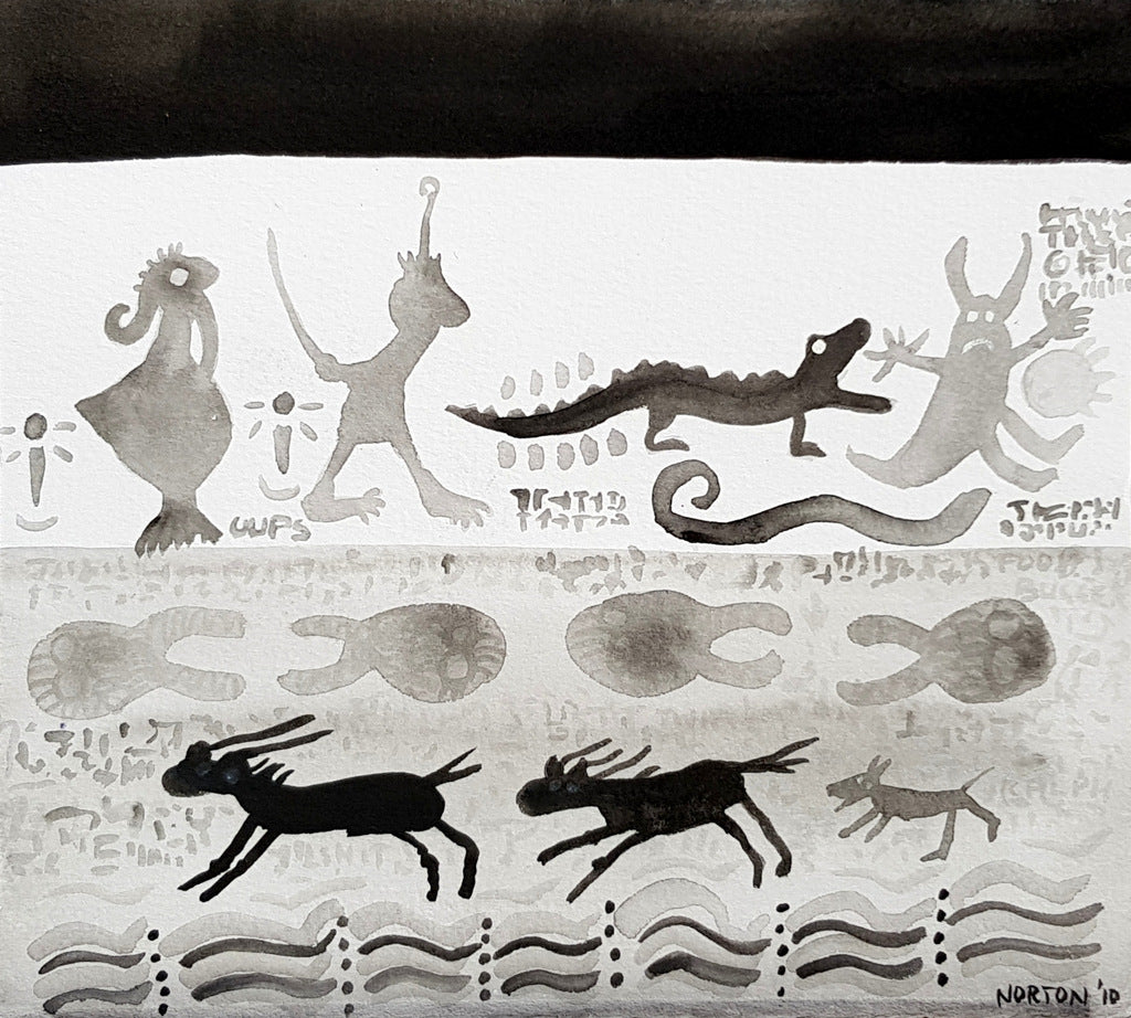 Gilgamesh Captures Enkido