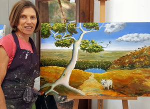 Art Workshop - 2 Day Oil Painting Workshop - Landscape with Animal - November 30th - December 1st 2019 ... PLACES AVAILABLE
