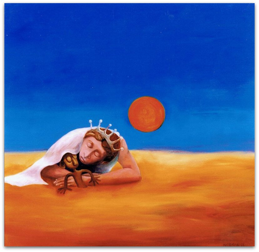 Athena Kissed the Clay Man - Helen Norton Art