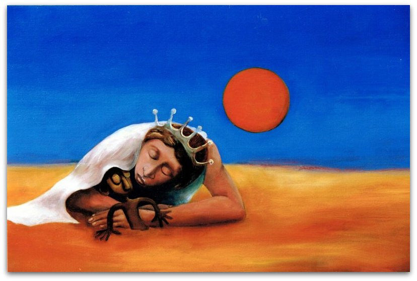 Athena Kissed the Clay Man - Helen Norton Art