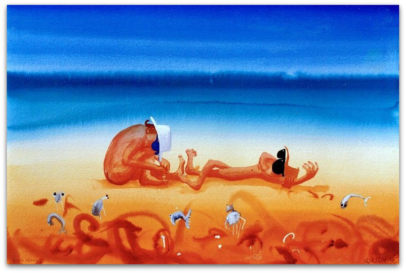 Beach Victims 1 - Helen Norton Art
