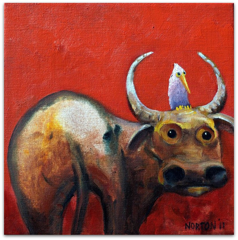 Beast Portrait - Helen Norton Art