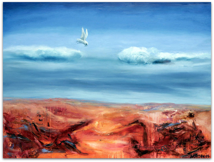 Bird and Storm - Helen Norton Art
