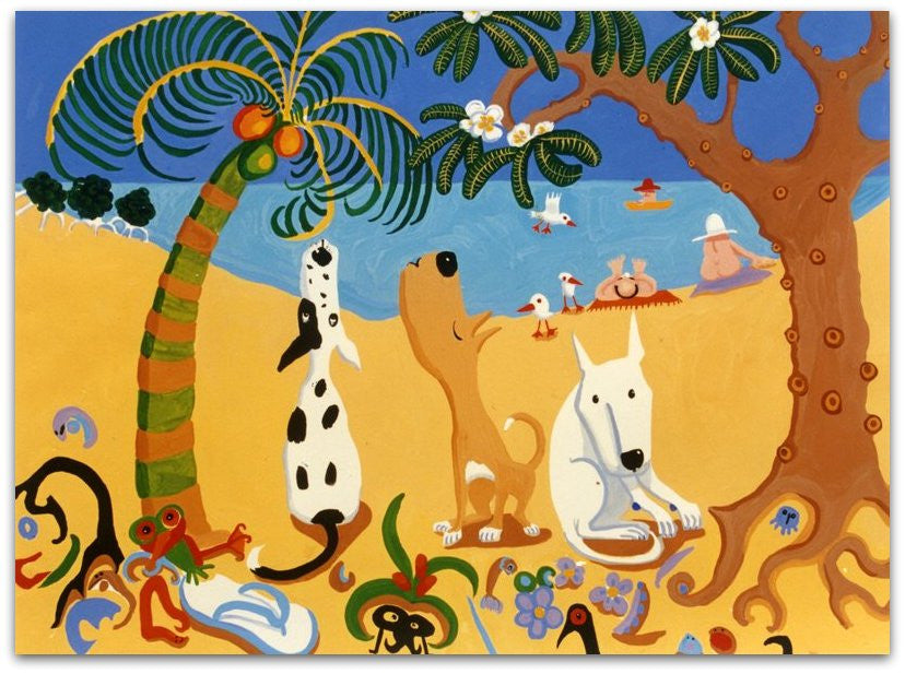 Broome Dogs on Beach