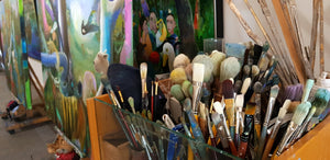 SOLD OUT Art Workshop - 2 Day Oil Painting Workshop - Landscape with Animal Aug 10th and 11th