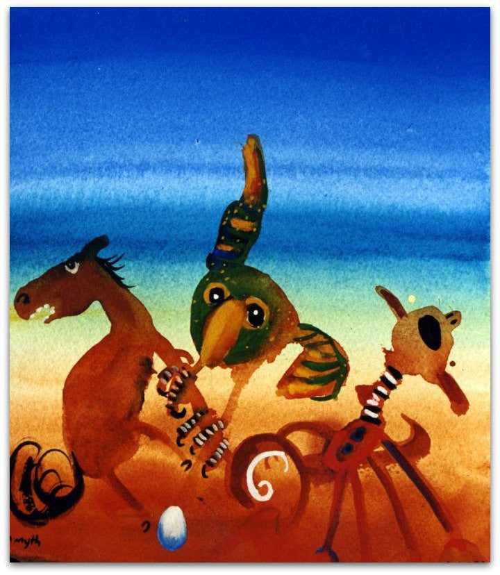 Bush Myth 1 - Helen Norton Art