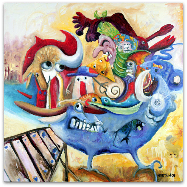 Cheese Gobbling Tourists