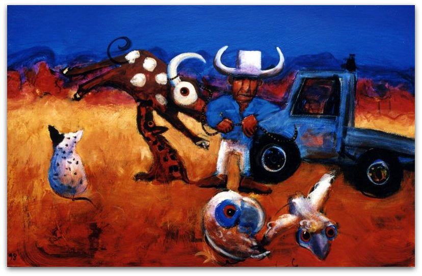 Cowman's Setting - Helen Norton Art