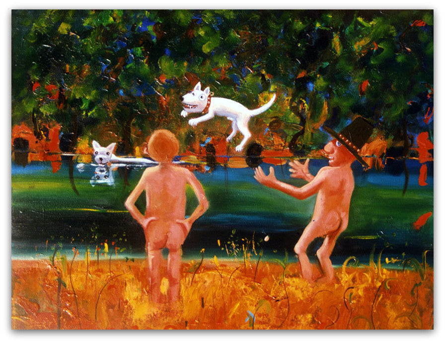 Croc Test - Helen Norton Art