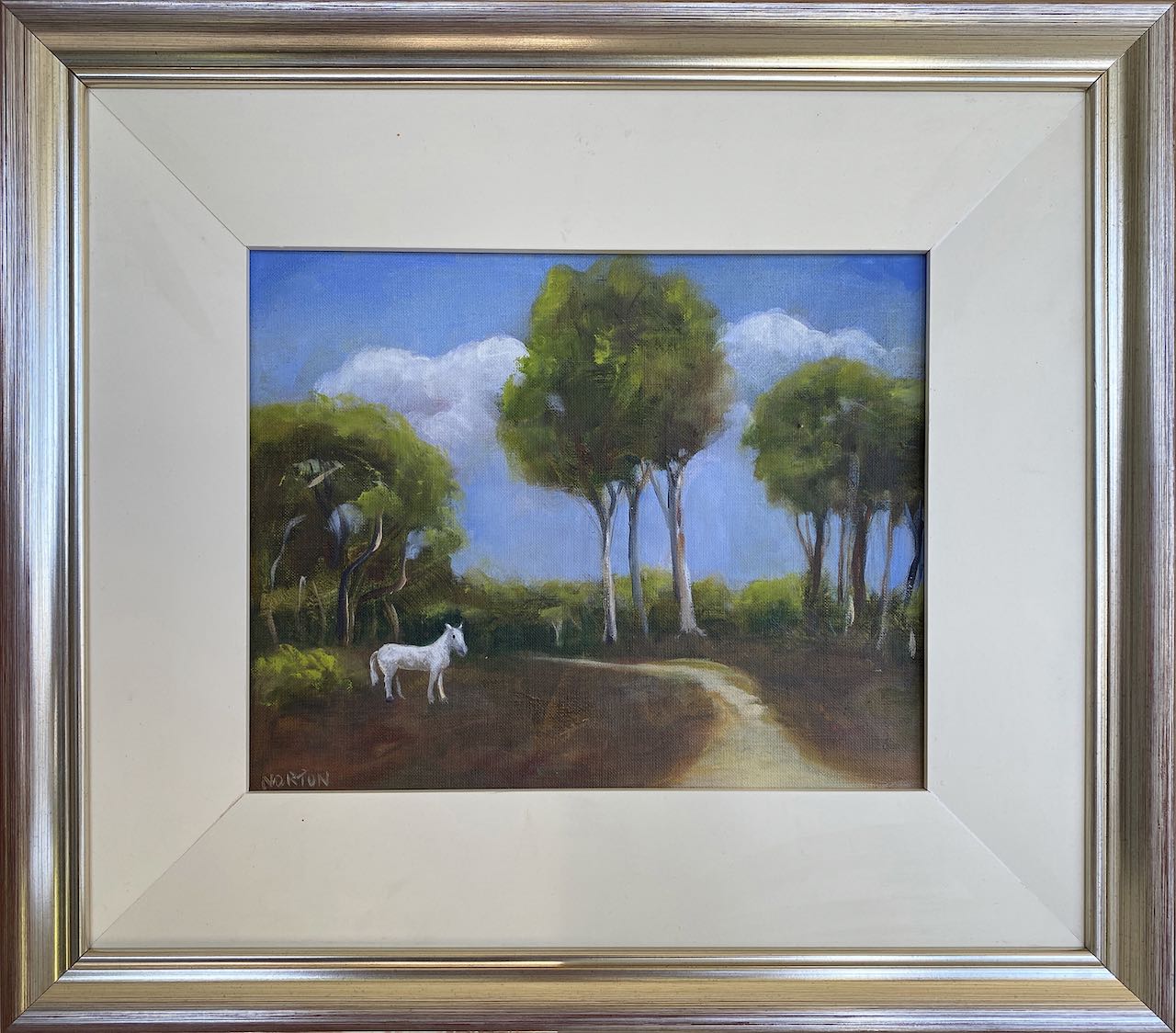 White Horse Alone