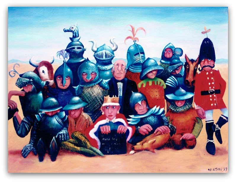 Dark Knights in the Sun - Helen Norton Art