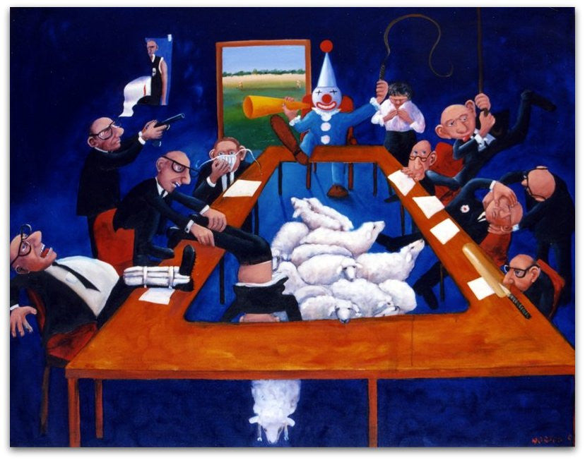 Discipline in the Pavillion - Helen Norton Art