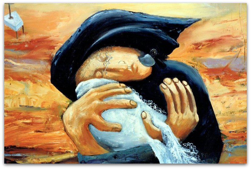 At Her God's Whim, Savanna Death - Helen Norton Art