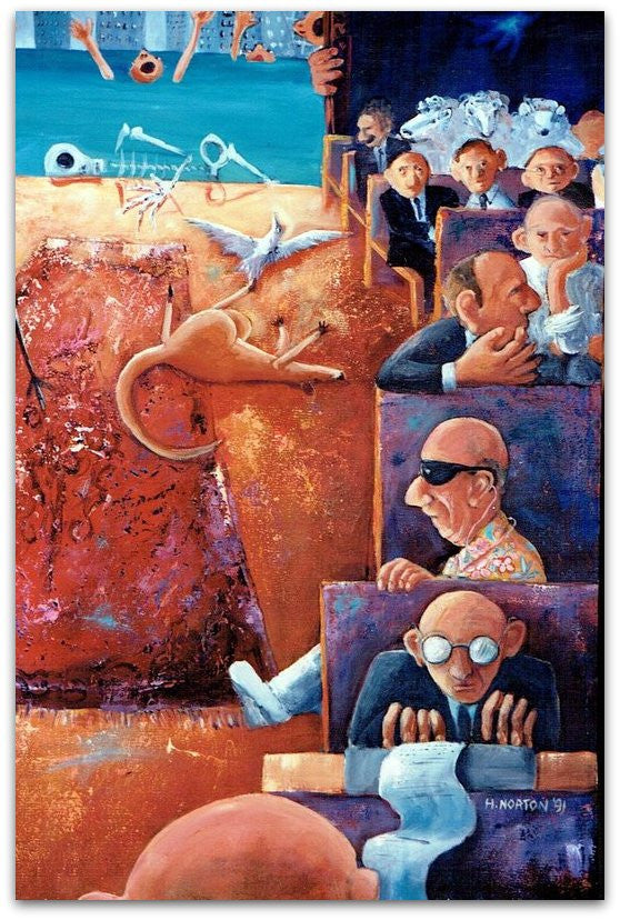 Commission into Naughty People - Helen Norton Art