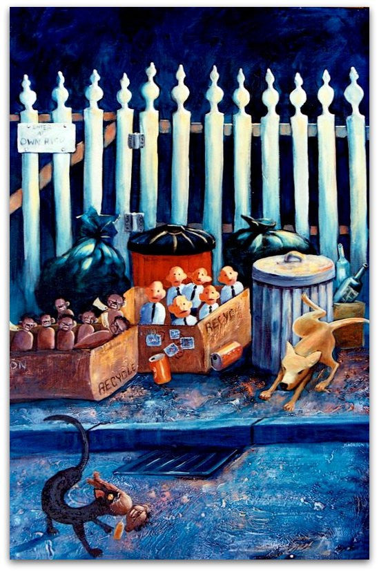 Enter At Own Risk (Royal Commissions) - Helen Norton Art