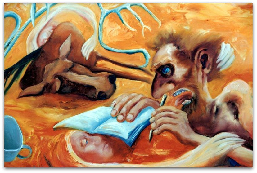 Dreaming of the Doomed Men - Helen Norton Art