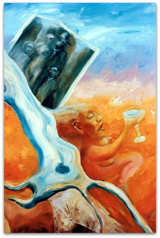 Dreaming of the Doomed Men - Helen Norton Art